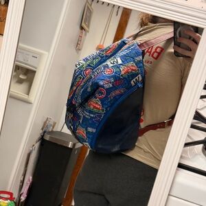 Colorful Graphic Backpack